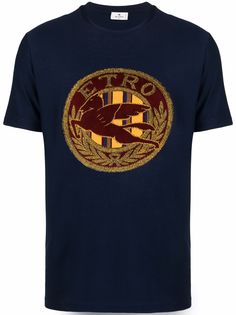 Etro футболка с логотипом