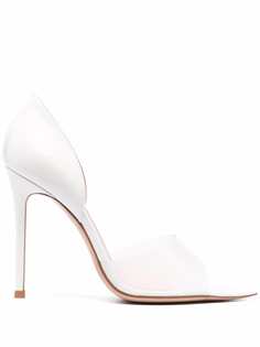 Gianvito Rossi туфли Bree 104 с прозрачными вставками