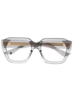 Dita Eyewear очки Tetra-Maker с прозрачными линзами