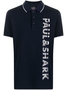Paul & Shark рубашка поло с логотипом