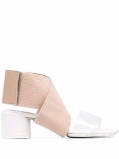 MM6 Maison Margiela босоножки на блочном каблуке