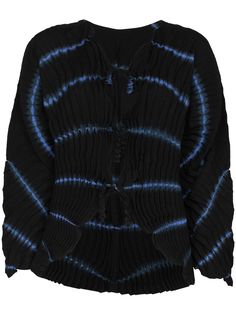 Issey Miyake плиссированный кардиган Shibori