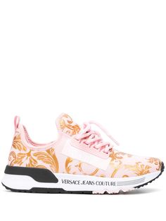 Versace Jeans Couture кроссовки с узором Baroque