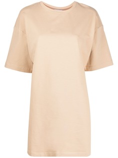 12 STOREEZ удлиненная футболка оверсайз