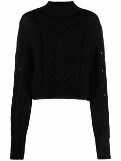 RED Valentino джемпер крупной вязки