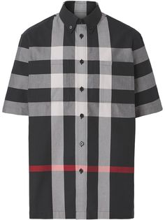 Burberry рубашка в клетку