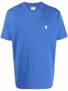 Marcelo Burlon County of Milan CROSS REGULAR T-SHIRT BLUE WHITE