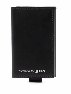 Alexander McQueen ключница с гравировкой логотипа