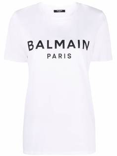 Balmain футболка с логотипом