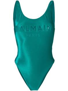 Balmain купальник с логотипом