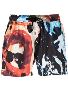 Limitato плавки-шорты с принтом