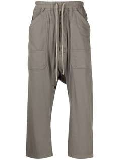 Rick Owens DRKSHDW брюки с низким шаговым швом
