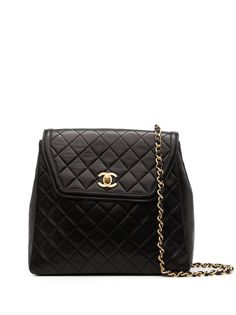 Chanel Pre-Owned сумка через плечо 1990-х годов с откидным клапаном