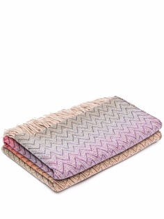 Missoni Home одеяло с узором зигзаг