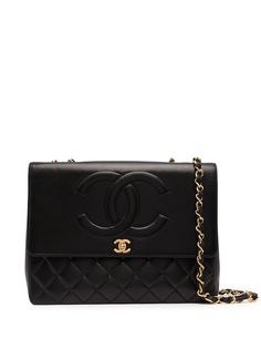 Chanel Pre-Owned сумка на плечо 1992-го года с откидным клапаном