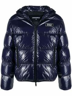 Dsquared2 глянцевый пуховик