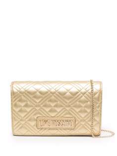 Love Moschino стеганая сумка на плечо с логотипом