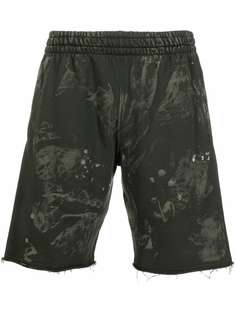 Off-White knee-length track shorts
