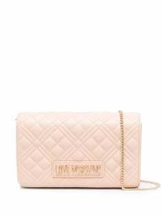 Love Moschino стеганая сумка на плечо с логотипом