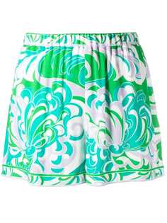 Emilio Pucci шорты с принтом Albizia