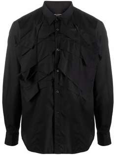Comme Des Garçons Homme Plus многослойная рубашка