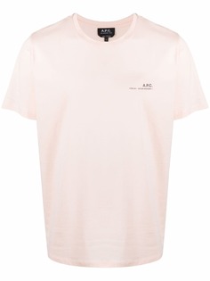 A.P.C. logo detail T-shirt