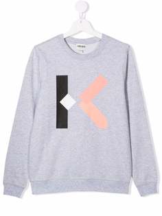 Kenzo Kids толстовка с логотипом