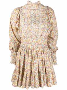 byTiMo платье мини с цветочным принтом