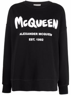 Alexander McQueen толстовка с логотипом