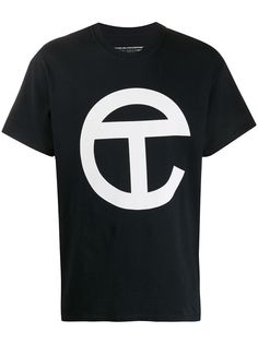 Telfar футболка с короткими рукавами и логотипом