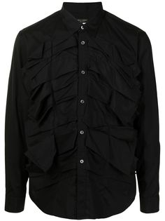 Comme Des Garçons Homme Plus рубашка со сборками