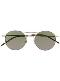 Saint Laurent Eyewear солнцезащитные очки в круглой оправе