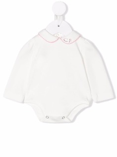 Monnalisa боди с логотипом и стразами