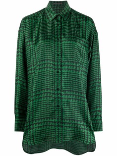 Ermanno Scervino рубашка с узором в елочку
