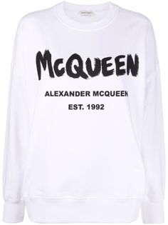 Alexander McQueen толстовка с логотипом