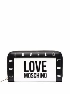 Love Moschino кошелек на молнии с логотипом