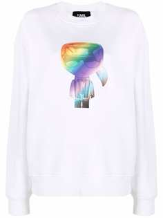 Karl Lagerfeld толстовка Pride Ikonik