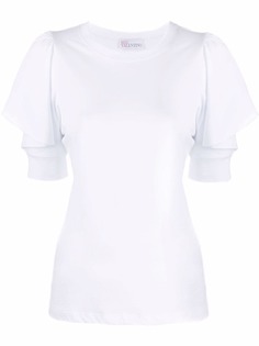 RED Valentino футболка с оборками