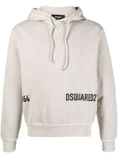 Dsquared2 укороченное худи с логотипом