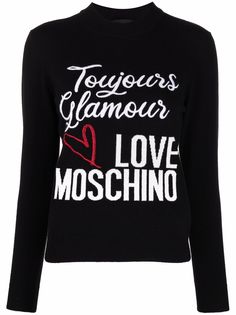 Love Moschino джемпер с логотипом