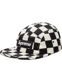 Supreme кепка Camp Cap в клетку