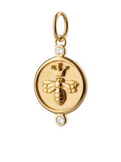 MONICA RICH KOSANN золотая подвеска Queen Bee с бриллиантами