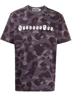 A BATHING APE® футболка с камуфляжным принтом