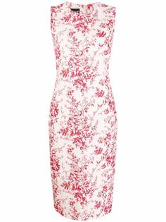 Boutique Moschino Fantasy print midi dress