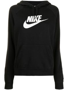 Nike logo-print hoodie