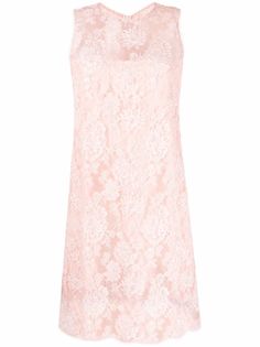 Ermanno Scervino кружевное платье без рукавов