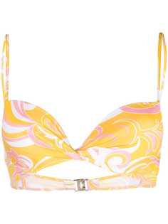 Emilio Pucci лиф бикини с уплотненными чашками и принтом Albizia