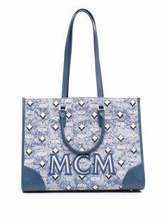 MCM жаккардовая сумка-тоут Visetos