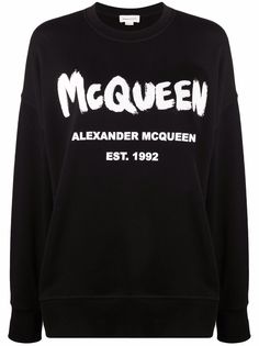 Alexander McQueen толстовка с логотипом