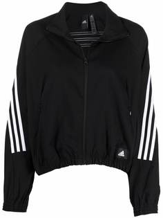 adidas спортивная куртка с контрастными полосками